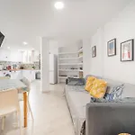 A Terrace With Sea View, 2 Bedrooms Apartment In Benalmadena