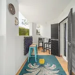 A Terrace With Sea View, 2 Bedrooms Apartment In Benalmadena